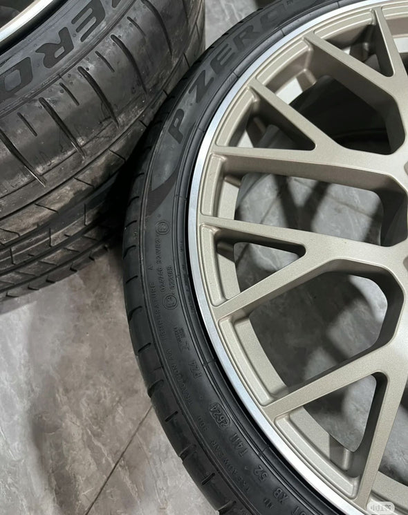 (Demo Car Wheels) 20”/21" Porsche 911 992 RS Spyder Design OE Wheels Set