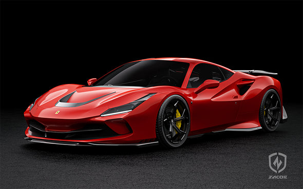 Zacoe x Ferrari F8 Tributo Carbon Fiber Body Kit