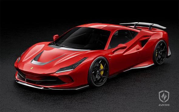 Zacoe x Ferrari F8 Tributo Carbon Fiber Body Kit
