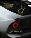 AERIE Performance Lotus Exige CUP 430 Carbon Fiber Rear Wings