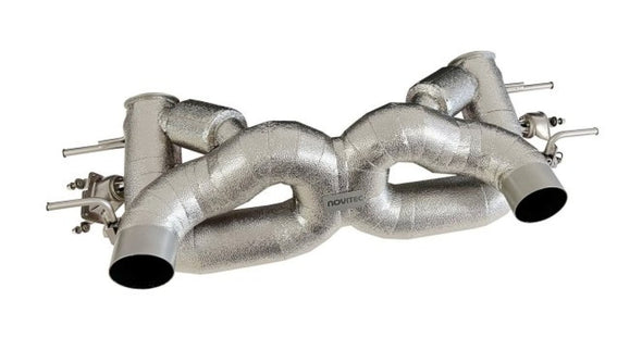Novitec Power Optimized Exhaust System with Flap-Regulation & Heat Protected for Maserati MC20 / Cielo