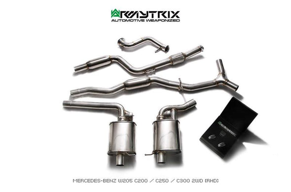 Armytrix Valvetronic Exhaust System for Mercedes Benz W205 C-Class C200/C250/C300 (2014-2018)