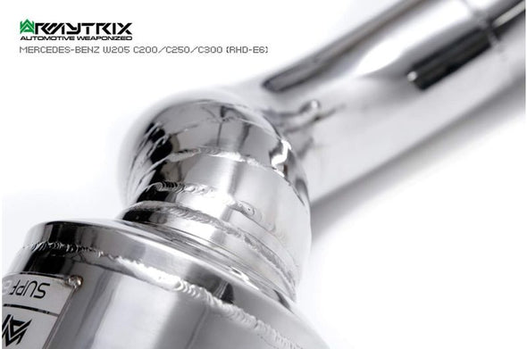 Armytrix Valvetronic Exhaust System for Mercedes Benz W205 C-Class C200/C250/C300 (2014-2018)