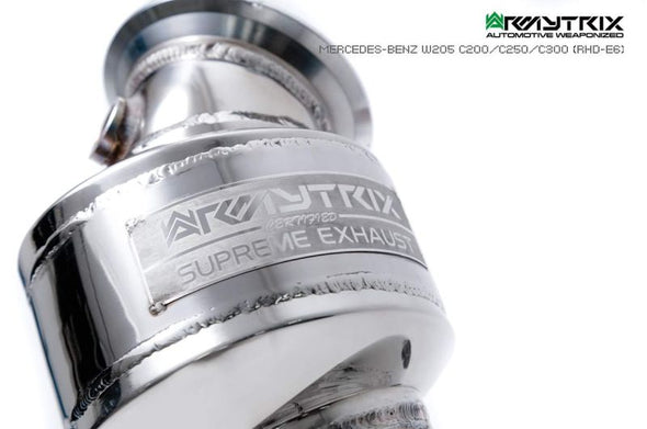 Armytrix Valvetronic Exhaust System for Mercedes Benz W205 C-Class C200/C250/C300 (2014-2018)