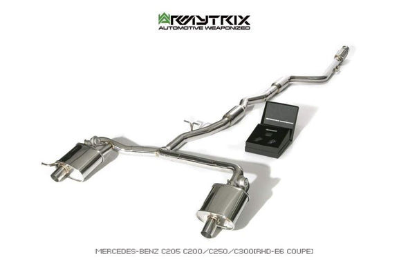 Armytrix Valvetronic Exhaust System for Mercedes Benz W205 C-Class C200/C250/C300 (2014-2018)