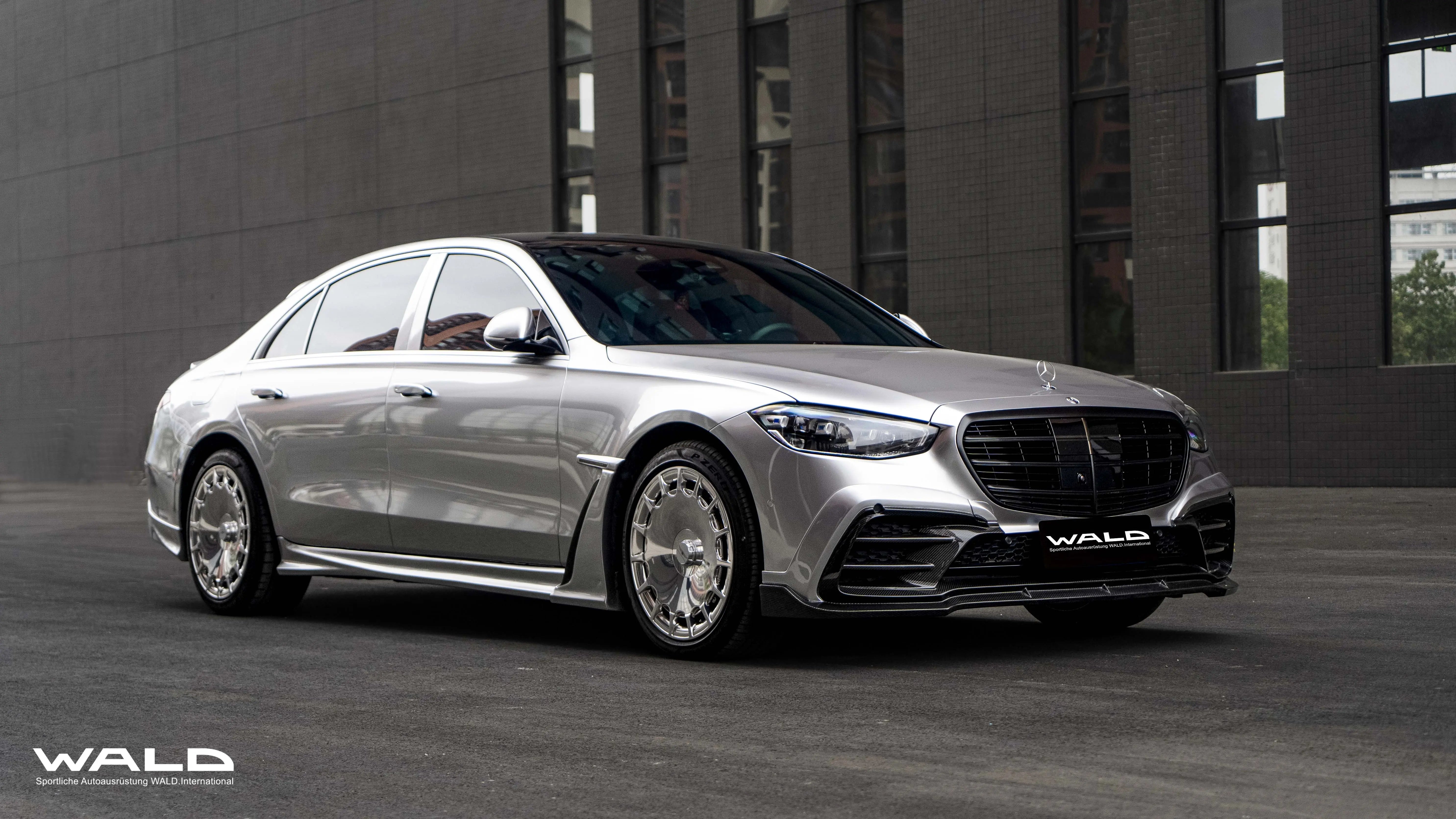W223a Wald Sportsline Black Bison Aero Body Kit for Mercedes-Benz W223 S-Cla ...