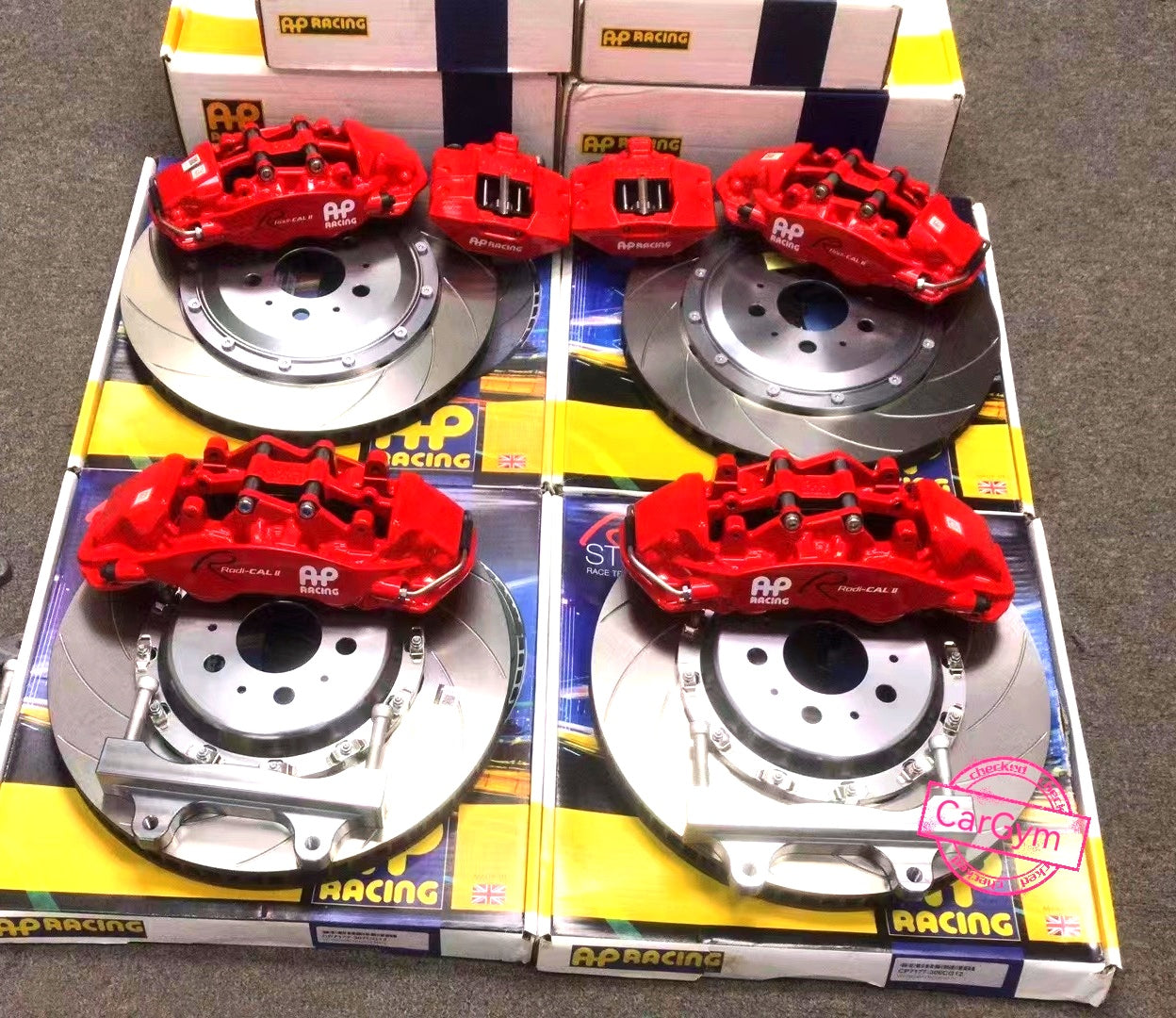 AP Racing Radi-Cal II 6 POT / 4 POT Forged Caliper Brake Kit – CarGym