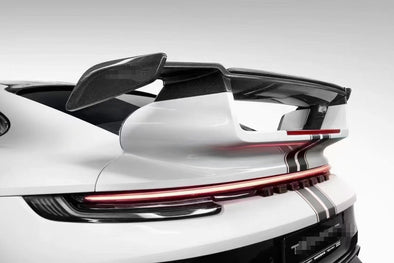 GT StreetR Dry Carbon Fiber Rear Wing Spoiler for Porsche 911 992 Turbo / Turbo S 2021+