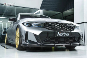 Karbel Carbon Dry Carbon Fiber Front Lip for BMW 3-Series G20 LCI 2022+