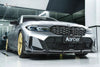 KARBEL CARBON Dry Carbon Fiber Front Bumper Canards for BMW 3-Series G20 LCI 2022+