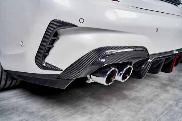 Karbel Carbon Dry Carbon Fiber Rear Diffuser for BMW 3 Series G20 2019+