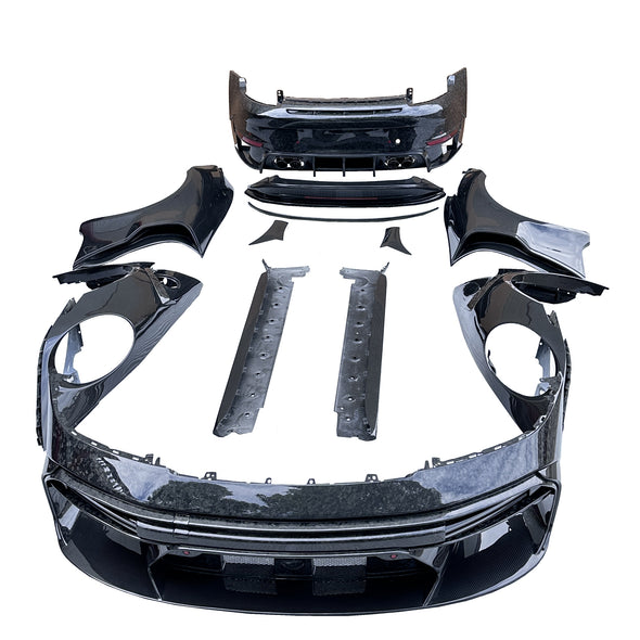 Dry Carbon Fiber 900 Rocket R Full Body Kit for Porsche 911 992 Turbo / C4S 2021+