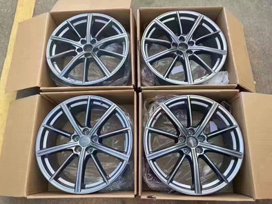 20” Audi Q5 Sport 10 Spoke Star Galvano Silver