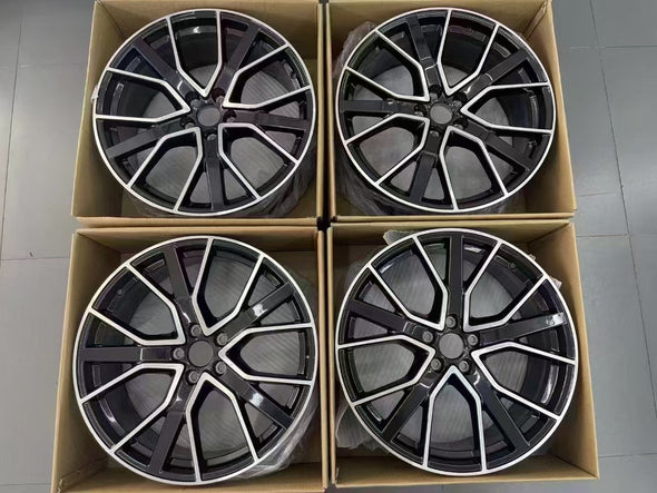 20” Audi Q5 Sport 5 V Spoke Star Anthracite Black