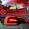 AlphaRex 20-24 Tesla Model Y (With Stock Amber Turn Signal) PRO-Series LED Tail Lights