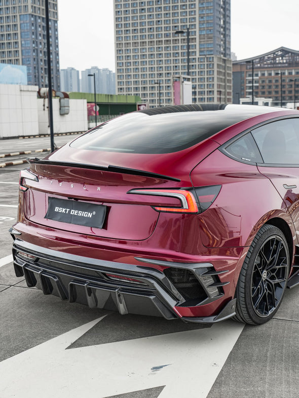BKST Design Carbon Fiber Full Aero Body Kit for Tesla Model 3 Highland 2023+