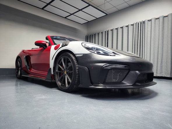 Porsche 718 Boxster / Cayman GT4 RS Front Bumper Kit