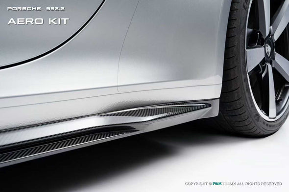 Paktechz Dry Carbon Fiber Aero Body Kit for Porsche 911 992.2 2025+