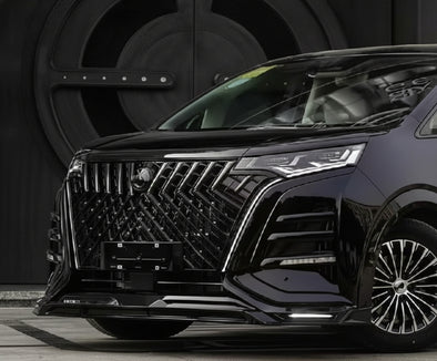 Denza D9 Executive Gloss Black Front Grill Set