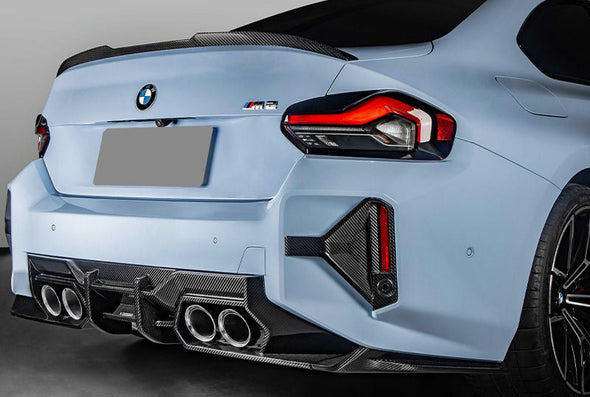 SooQoo BMW 2-Series G42 / G87 M2 Dry Carbon Fiber Rear Spoiler