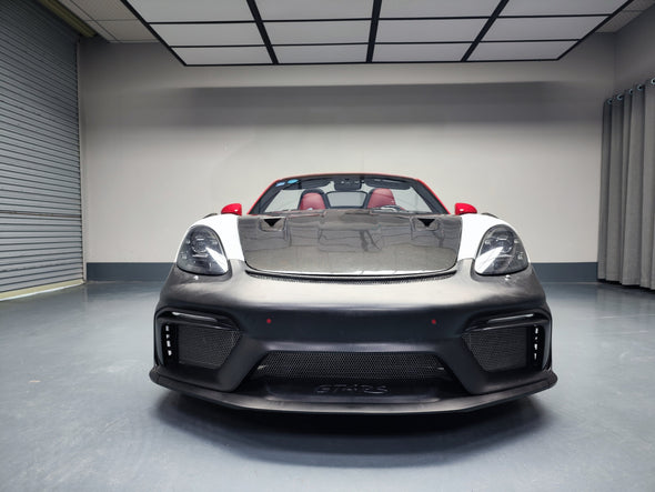 Porsche 718 Boxster / Cayman GT4 RS Front Bumper Kit