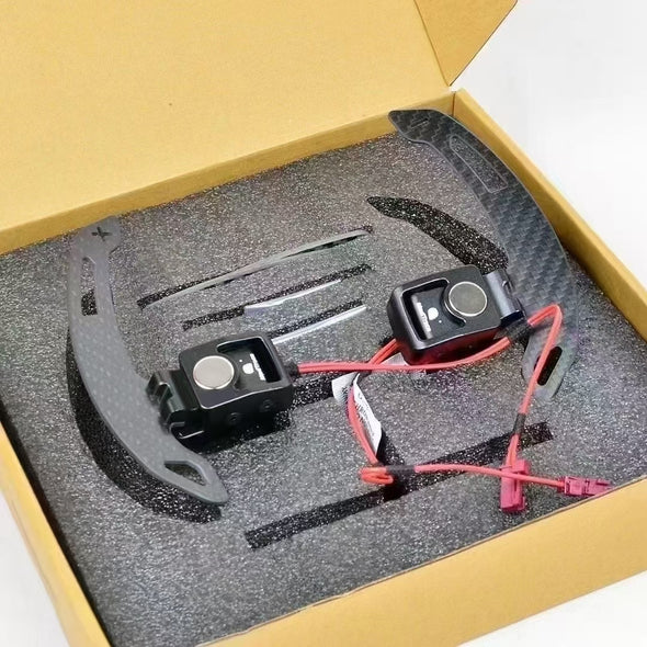 Dry Carbon Fiber Magnetic Shift Paddles for Mercedes-Benz AMG Steering Wheel