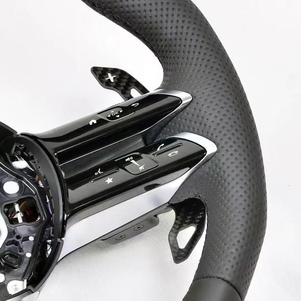 Dry Carbon Fiber Magnetic Shift Paddles for Mercedes-Benz AMG Steering Wheel