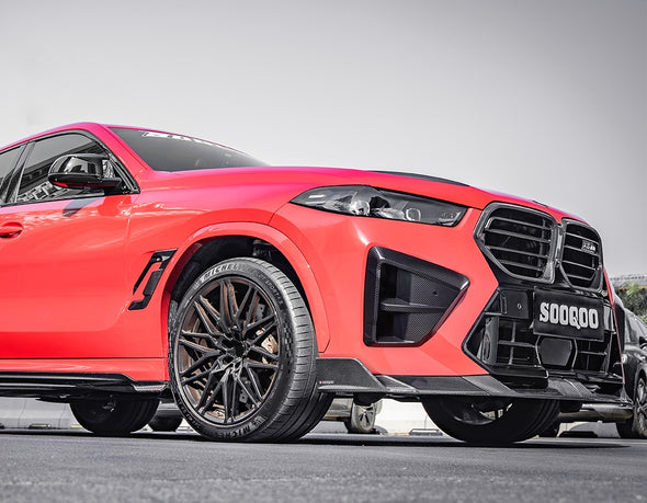 SooQoo BMW X6M F96 LCI 2023+ Dry Carbon Fiber Bodykit