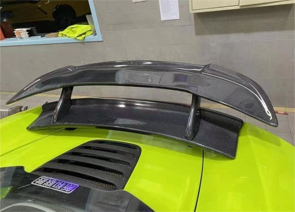 McLaren MP4-12C / 650S Active Carbon Fiber Double Decks Rear Wing w/ Air Brake