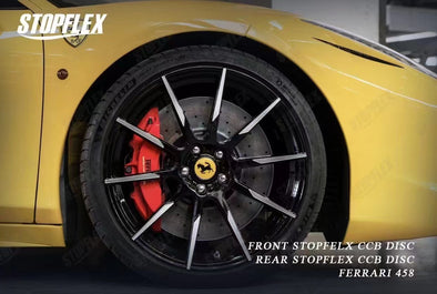 StopFlex Carbon Ceramic Brake Discs Set for Ferrari 458 Italia / Spider / Speciale