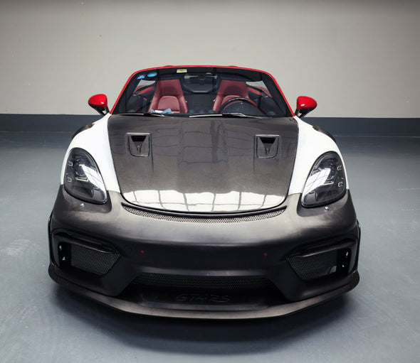 Porsche 718 Boxster / Cayman GT4 RS Front Bumper Kit