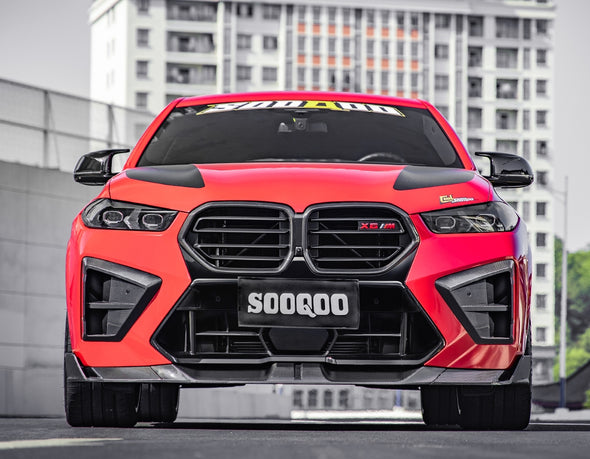 SooQoo BMW X6M F96 LCI 2023+ Dry Carbon Fiber Bodykit