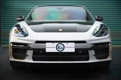Porsche Panamera 971 2017+ Convert to 976 Turbo Style Front Bumper Kit