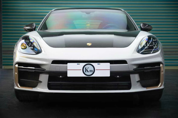 Porsche Panamera 971 2017+ Convert to 976 Turbo Style Front Bumper Kit