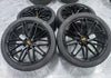 (Demo Car Wheels) 21” Porsche Macan III RS Spyder Design OE Complete Wheels Set