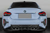 SooQoo BMW 2-Series G42 / G87 M2 Dry Carbon Fiber Rear Spoiler