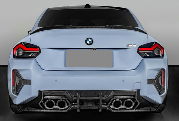 SooQoo BMW 2-Series G42 / G87 M2 Dry Carbon Fiber Rear Spoiler