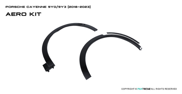 Paktechz Dry Carbon Fiber Aero Body Kit for Porsche Cayenne 9Y0 / Cayenne Coupe 9Y3 2018-2023