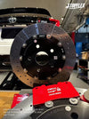 StopFlex Carbon Ceramic Brake Discs Set for Toyota Yaris GR