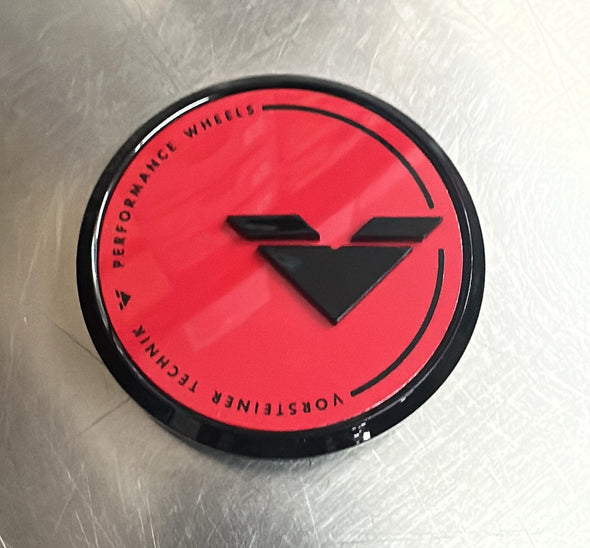 Vorsteiner V-FF Series Special Edition Red Center Caps
