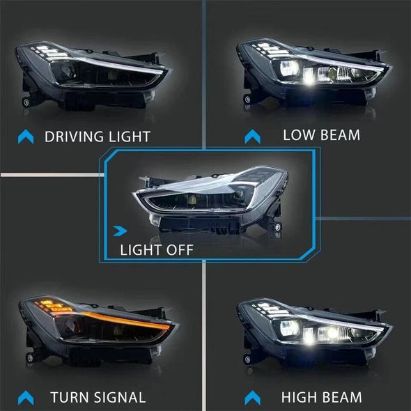 Maserati Quattroporte 2013-2020 DRL AFS LED Headlights