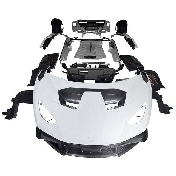 STO Style Dry Carbon Fiber Conversion Body Kit for Lamborghini Huracan LP610-4 & LP580-2