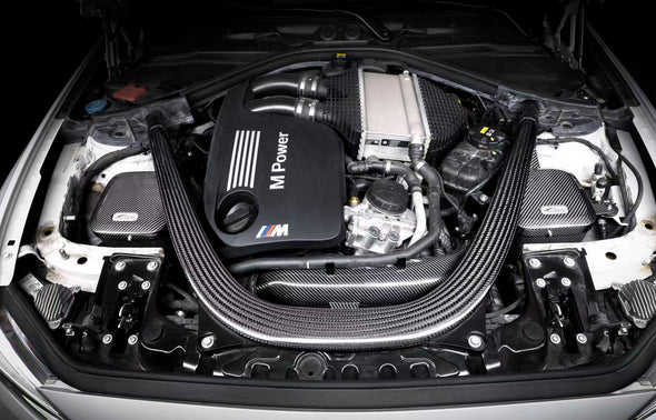 FOGIAGO Dry Carbon Fiber Cold Air Intake System for BMW F87 M2 Competition S55 Engine