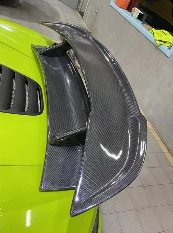 McLaren MP4-12C / 650S Active Carbon Fiber Double Decks Rear Wing w/ Air Brake