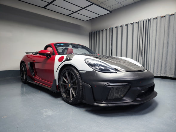 Porsche 718 Boxster / Cayman GT4 RS Front Bumper Kit