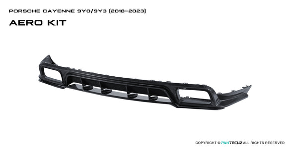 Paktechz Dry Carbon Fiber Aero Body Kit for Porsche Cayenne 9Y0 / Cayenne Coupe 9Y3 2018-2023