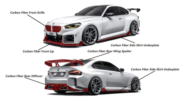ADRO Carbon Fiber Aero Body Kit for BMW M2 G87 2023+
