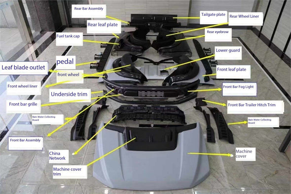 Ford Raptor F150 2015-2020 to 2021+ Complete Conversion Kit