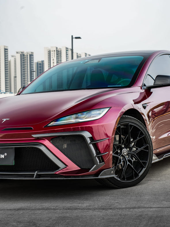 BKST Design Carbon Fiber Full Aero Body Kit for Tesla Model 3 Highland 2023+