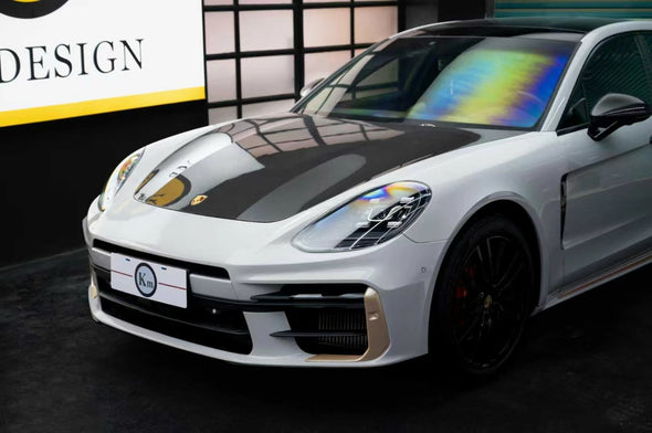 Porsche Panamera 971 2017+ Convert to 976 Turbo Style Front Bumper Kit